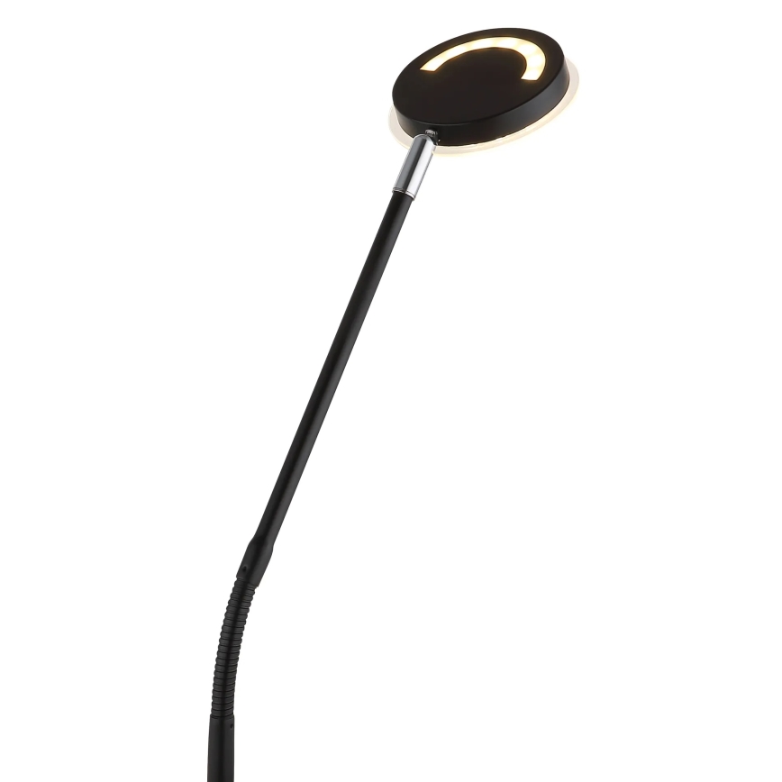 Globo - LED podna lampa na dodir s prigušivanjem LED/6,5W/230V 2700/3350/4000K crna