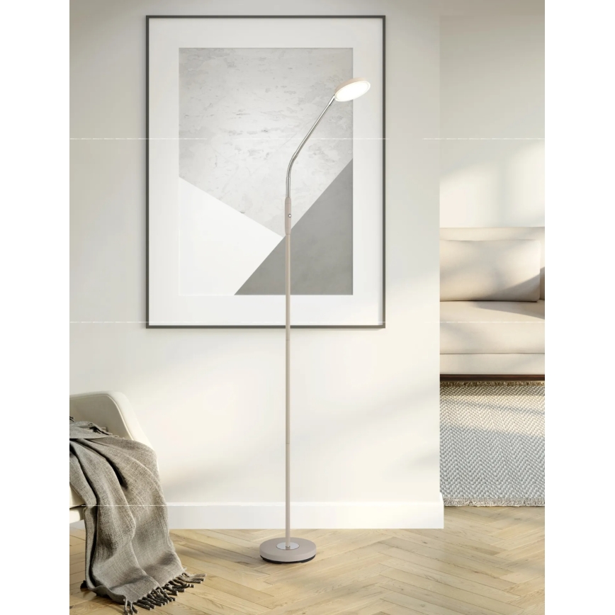 Globo - LED podna lampa s dodirnim prigušivačem LED/6,5W/230V 2700/3350/4000K bež