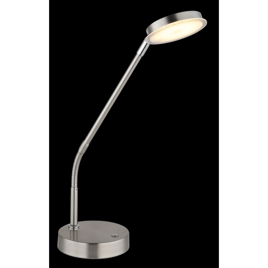 Globo - LED zatemnjiva dodirna stolna lampa LED/6,5W/230V 2700/3350/4000K matni krom