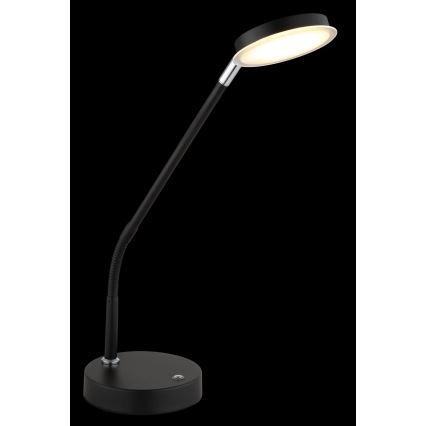 Globo - LED stolna lampa s dodirnim prigušivanjem LED/6,5W/230V 2700/3350/4000K crna