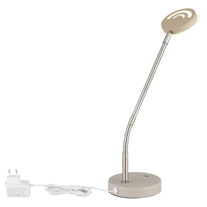 Globo - LED prigušivačka dodirna stolna lampa LED/6,5W/230V 2700/3350/4000K bež