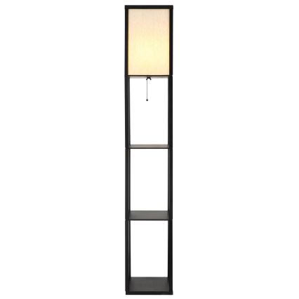 Globo - Podna svjetiljka 1xE27/60W/230V crna