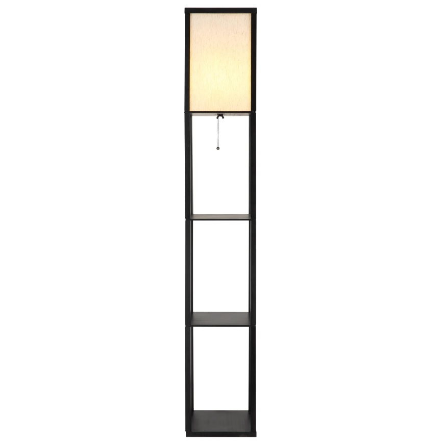 Globo - Podna svjetiljka 1xE27/60W/230V crna