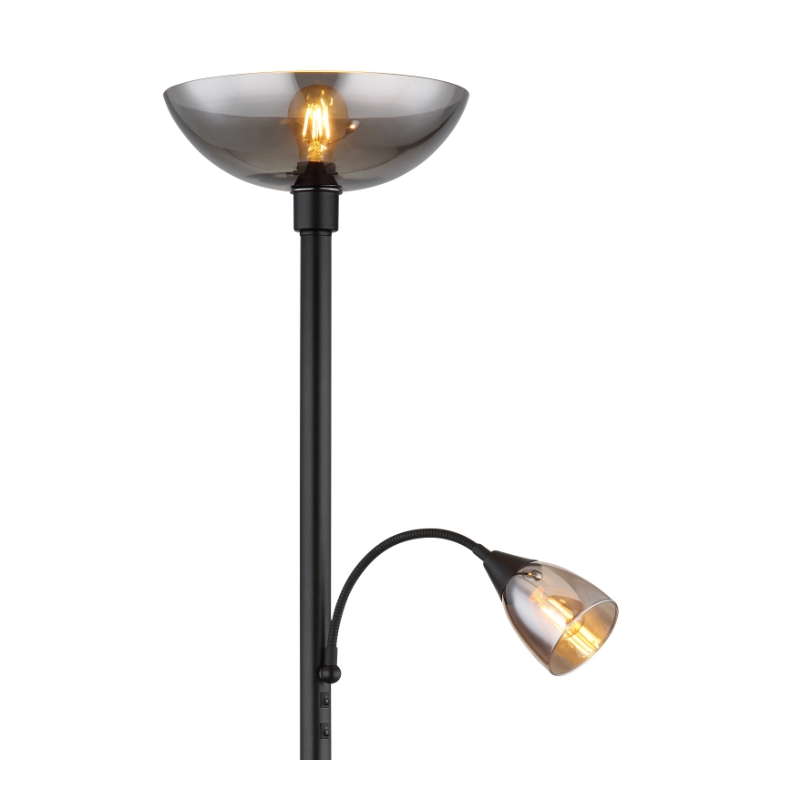 Globo - Podna lampa 1xE27/60W/230V + 1xE14/40W