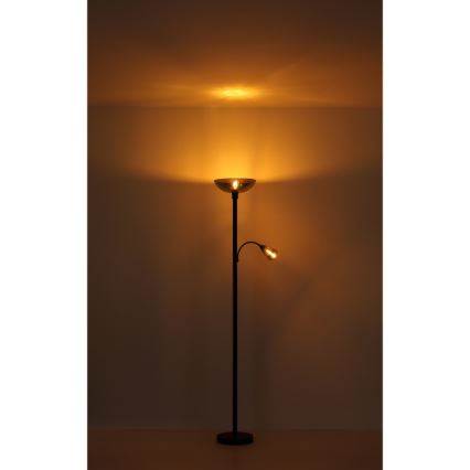 Globo - Podna lampa 1xE27/60W/230V + 1xE14/40W