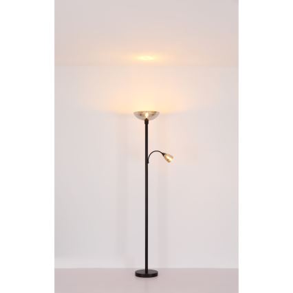 Globo - Podna lampa 1xE27/60W/230V + 1xE14/40W