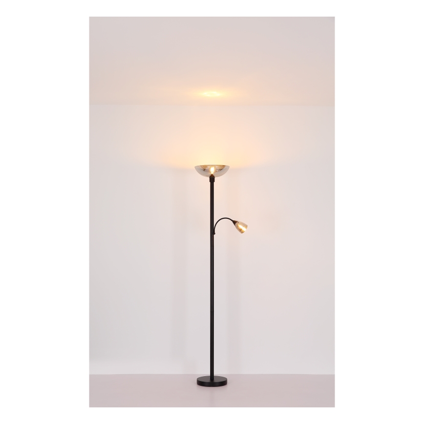 Globo - Podna lampa 1xE27/60W/230V + 1xE14/40W