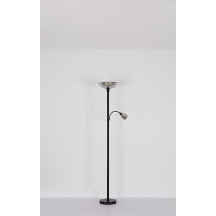 Globo - Podna lampa 1xE27/60W/230V + 1xE14/40W