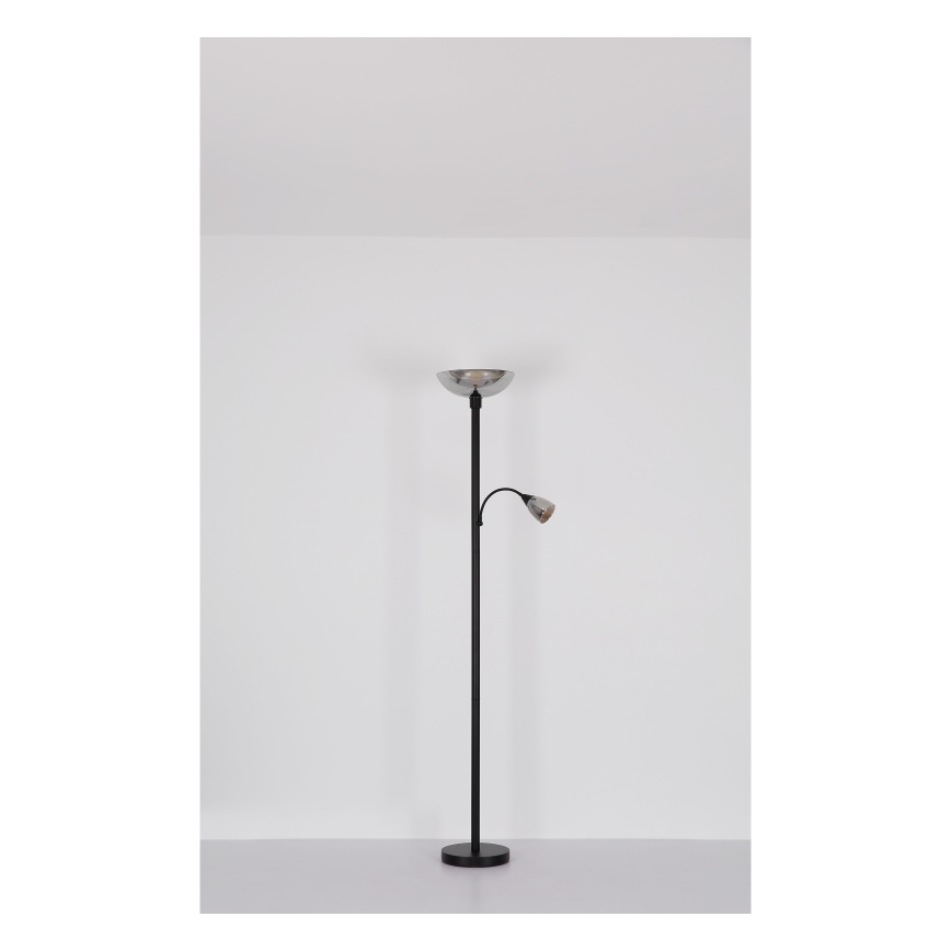 Globo - Podna lampa 1xE27/60W/230V + 1xE14/40W