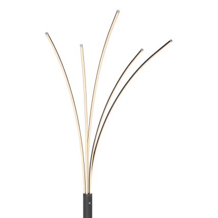 Globo - LED Prigušiva dodirna podna lampa LED/36W/230V sjajni krom
