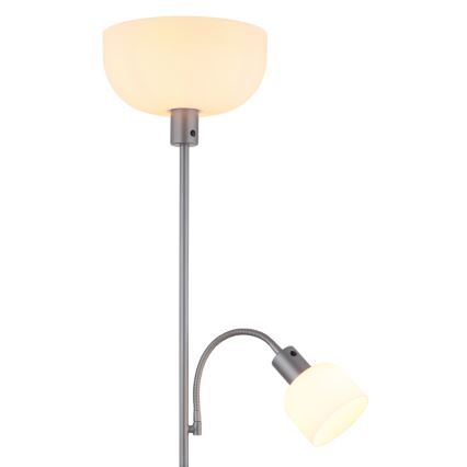 Globo - Podna lampa 1xE27/40W/230V + 1xE14/25W
