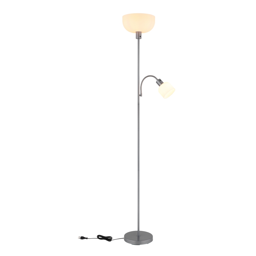 Globo - Podna lampa 1xE27/40W/230V + 1xE14/25W