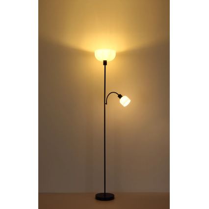 Globo - Podna lampa 1xE27/40W/230V + 1xE14/25W