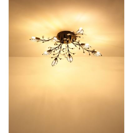 Globo - Stropna svjetiljka 8xG9/5W/230V Ø 76 cm