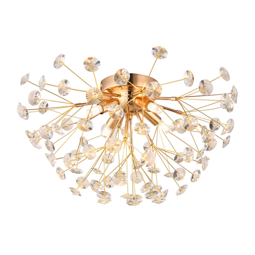 Globo - LED Stropna svjetiljka 4xG9/3,5W/230V pr. 45 cm zlatna