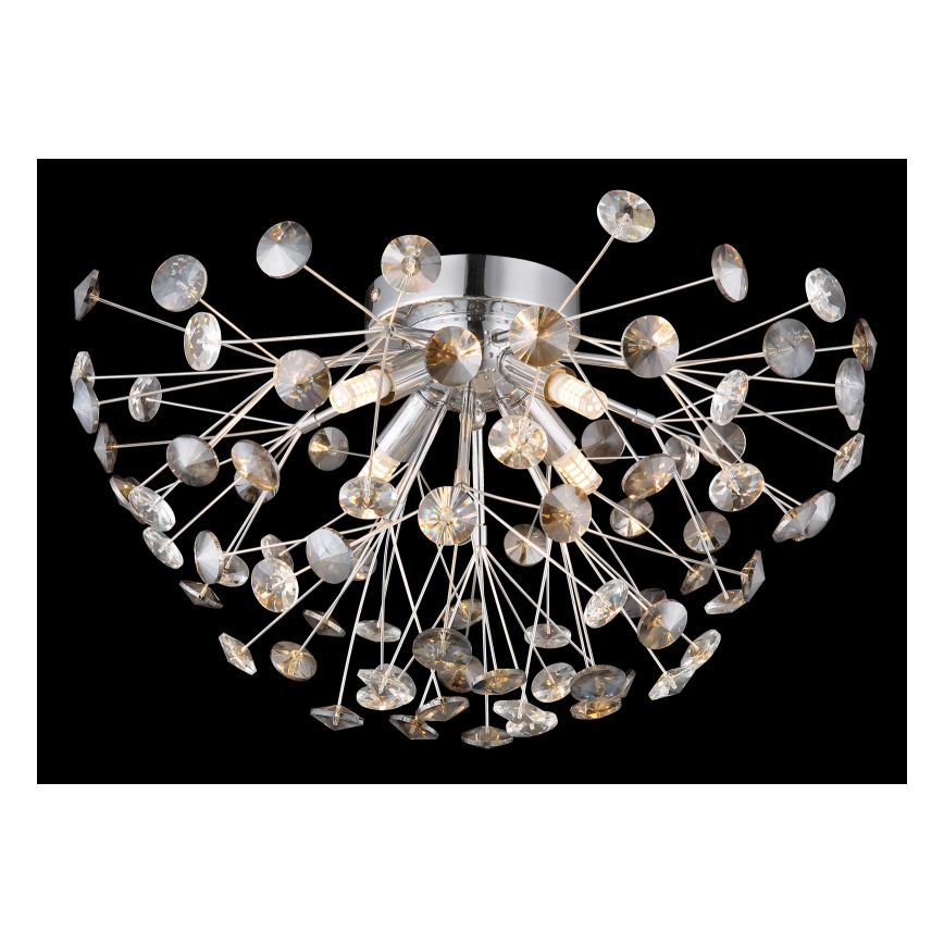 Globo - LED Stropna svjetiljka 4xG9/3,5W/230V pr. 45 cm sjajni krom