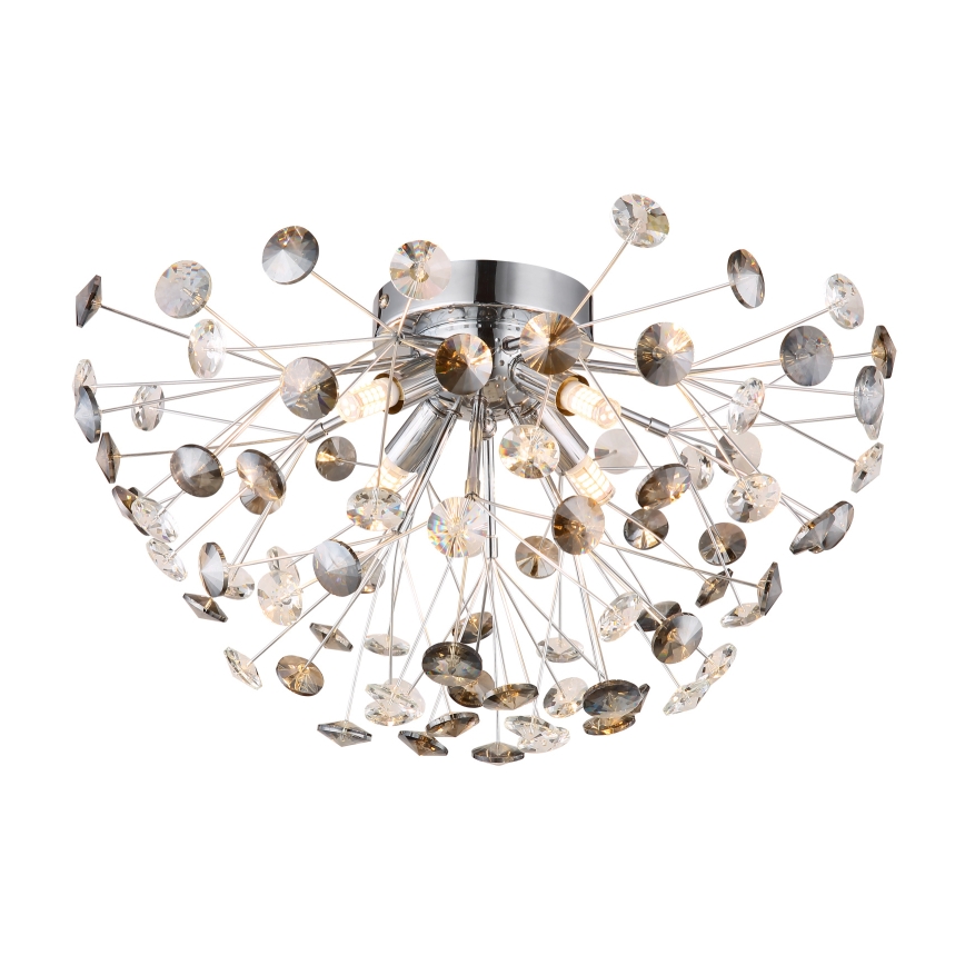 Globo - LED Stropna svjetiljka 4xG9/3,5W/230V pr. 45 cm sjajni krom