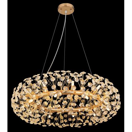 Globo - LED kristalni luster na užetu 20xG9/3,5W/230V