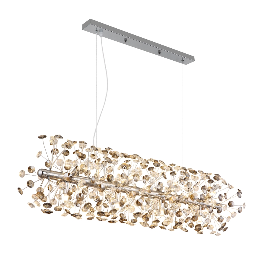 Globo - LED luster na sajli 12xG9/3,5W/230V sjajni krom
