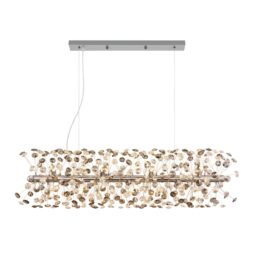 Globo - LED luster na sajli 12xG9/3,5W/230V sjajni krom
