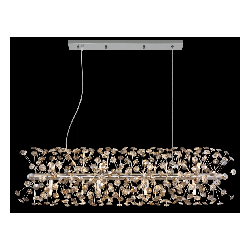 Globo - LED luster na sajli 12xG9/3,5W/230V sjajni krom