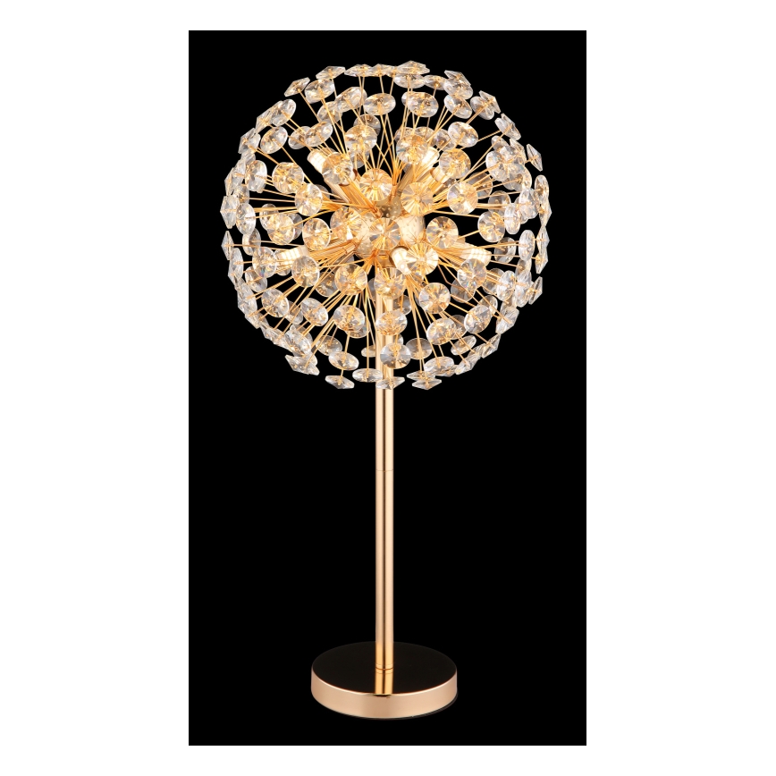 Globo - LED Stolna lampa 8xG9/3,5W/230V zlatna