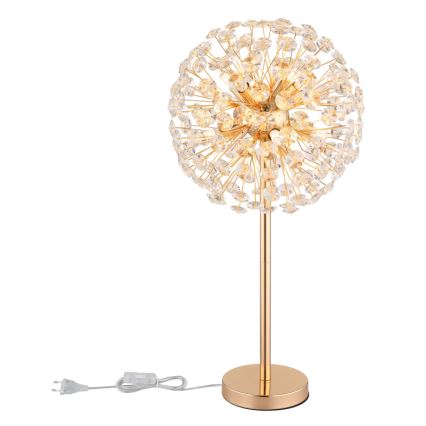 Globo - LED Stolna lampa 8xG9/3,5W/230V zlatna