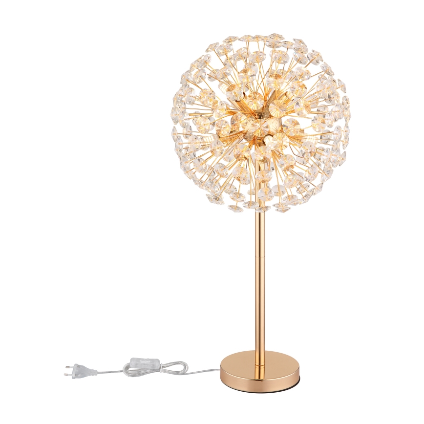 Globo - LED Stolna lampa 8xG9/3,5W/230V zlatna