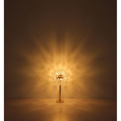 Globo - LED Stolna lampa 8xG9/3,5W/230V zlatna