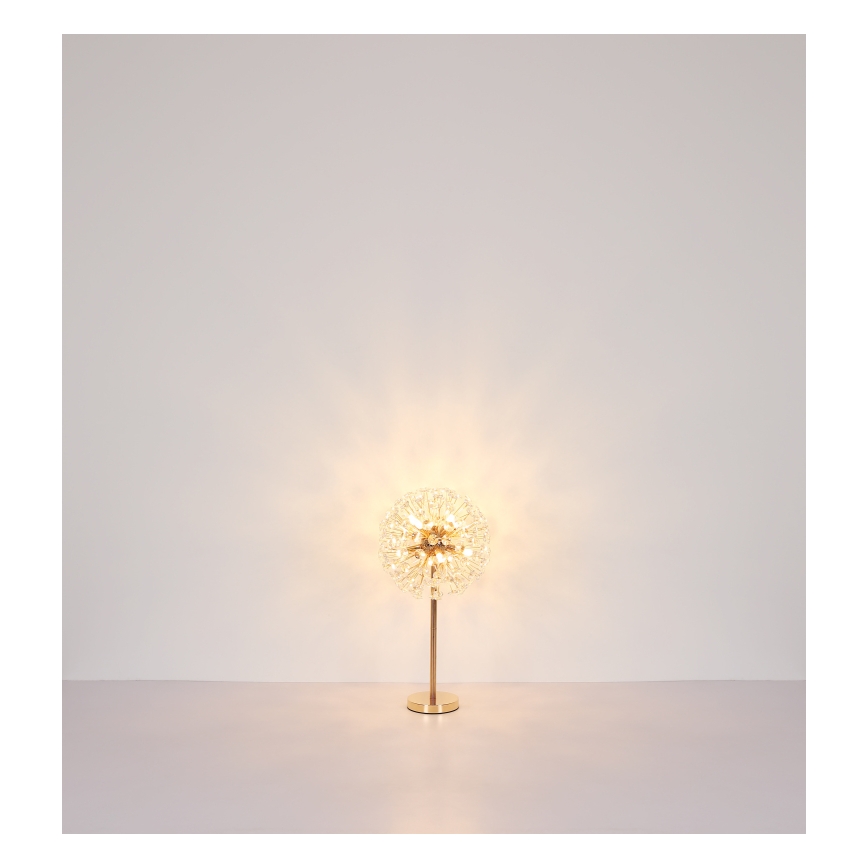 Globo - LED Stolna lampa 8xG9/3,5W/230V zlatna
