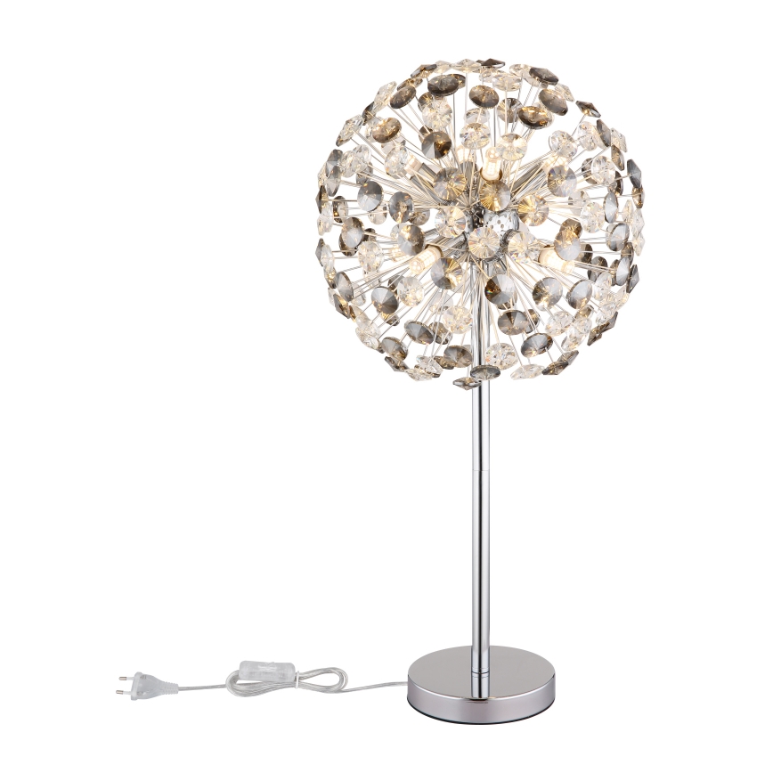 Globo - LED Stolna lampa 8xG9/3,5W/230V sjajni krom