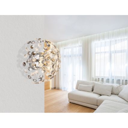 Globo - LED Zidna svjetiljka 6xG9/3,5W/230V sjajni krom