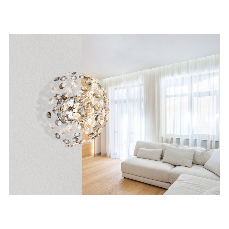 Globo - LED Zidna svjetiljka 6xG9/3,5W/230V sjajni krom
