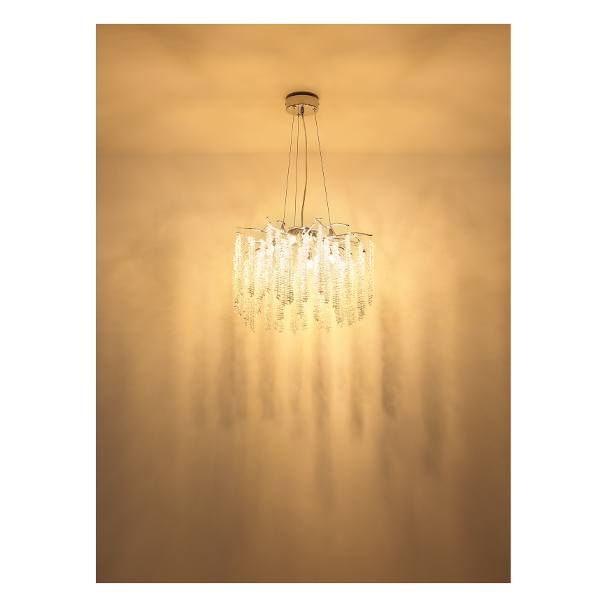 Globo - LED luster na sajli 6xG9/8W/230V