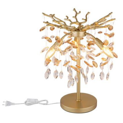 Globo - Stolna lampa 3xE14/40W/230V zlatna