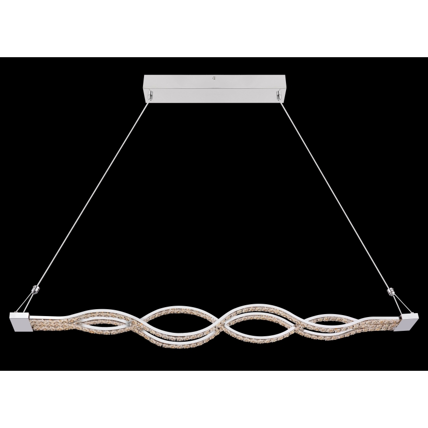 Globo - LED luster na sajli s prigušivanjem LED/30W/230V + daljinski upravljač