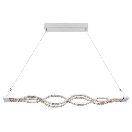 Globo - LED luster na sajli s prigušivanjem LED/30W/230V + daljinski upravljač