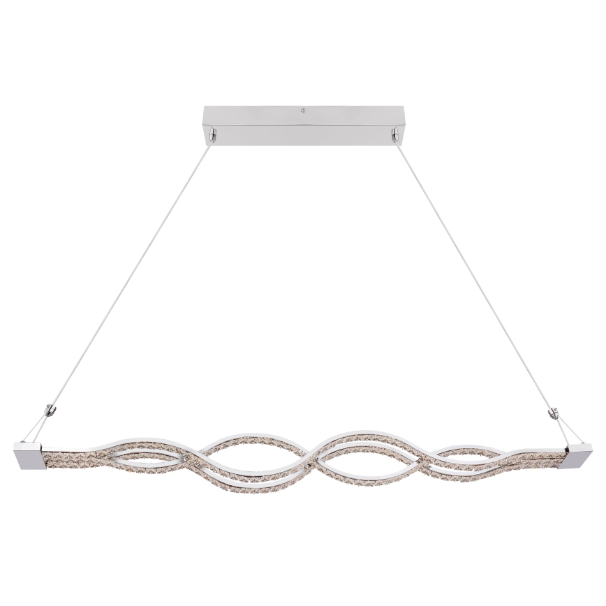 Globo - LED luster na sajli s prigušivanjem LED/30W/230V + daljinski upravljač