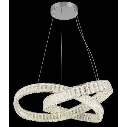 Globo - LED Prigušivi luster na sajli LED/110W/230V 2700-6000K pr. 78 cm + daljinski upravljač