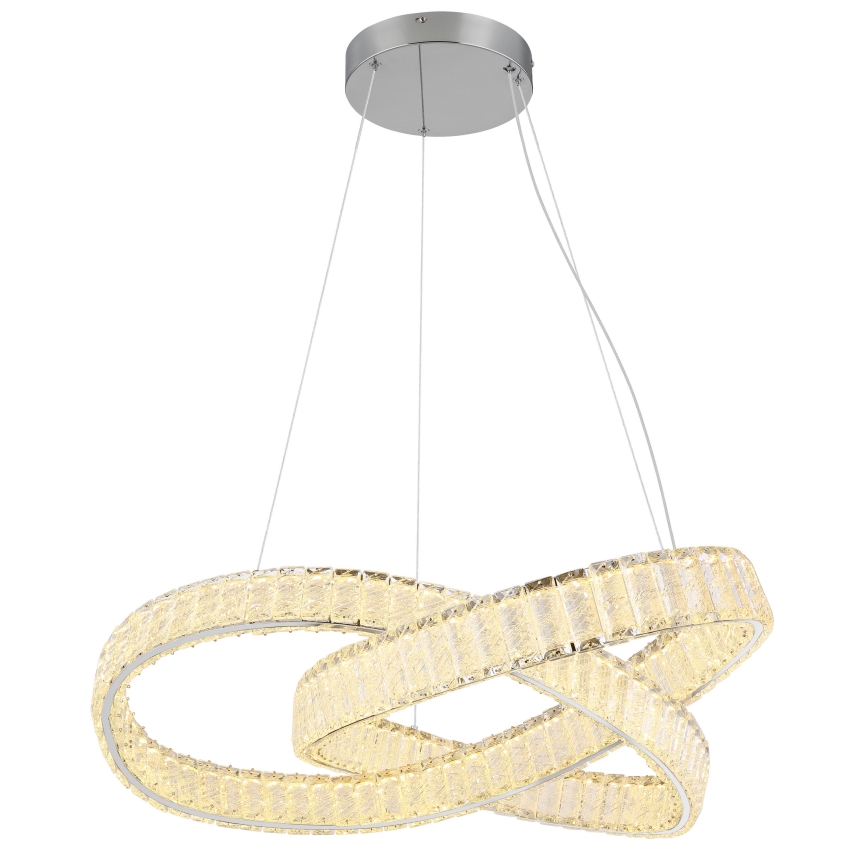 Globo - LED Prigušivi luster na sajli LED/110W/230V 2700-6000K pr. 78 cm + daljinski upravljač