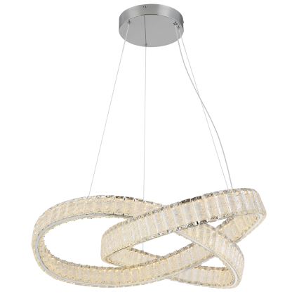 Globo - LED Prigušivi luster na sajli LED/110W/230V 2700-6000K pr. 78 cm + daljinski upravljač