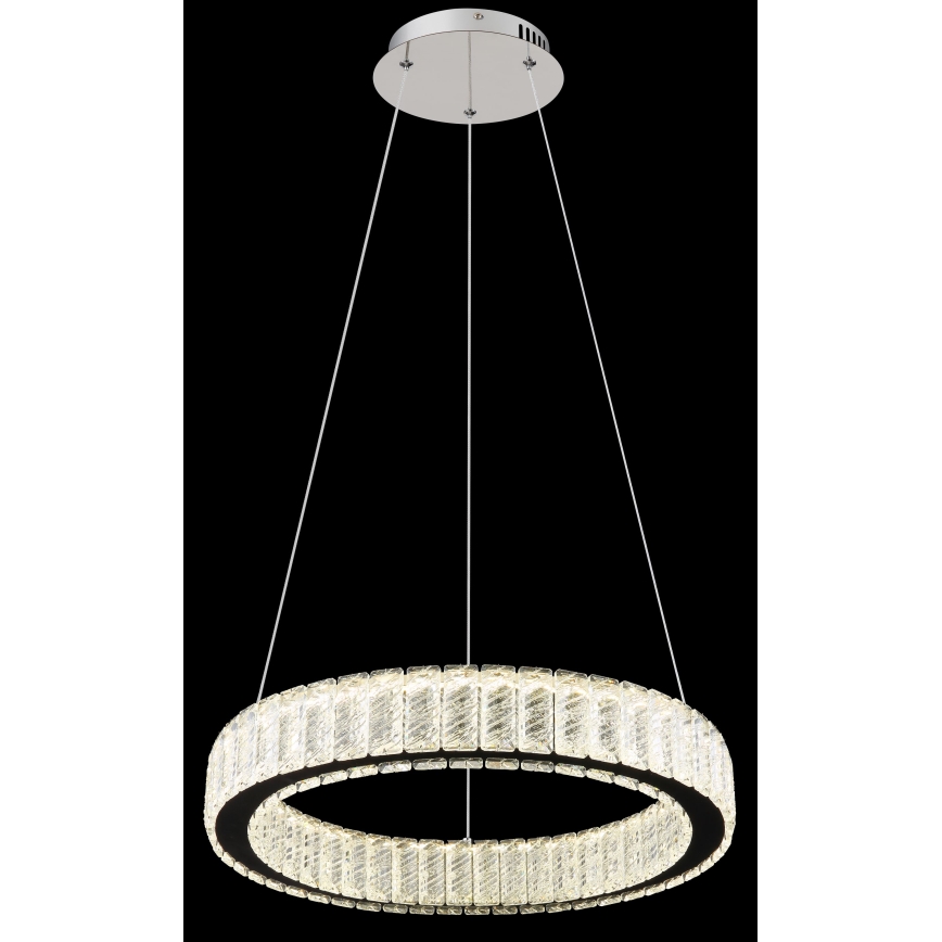 Globo - LED Prigušivi luster na sajli LED/50W/230V 2700-6000K pr. 50 cm + daljinski upravljač