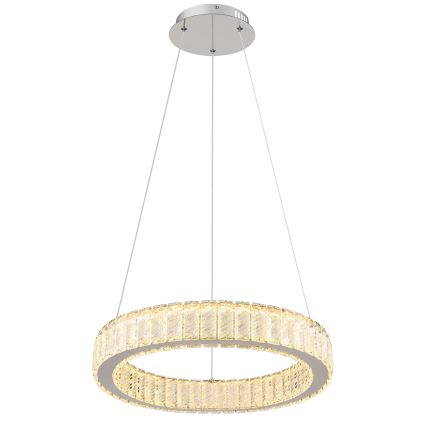 Globo - LED Prigušivi luster na sajli LED/50W/230V 2700-6000K pr. 50 cm + daljinski upravljač