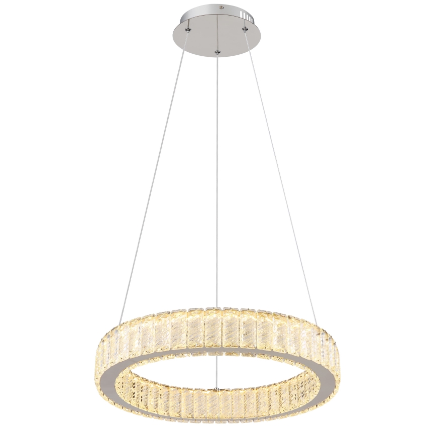 Globo - LED Prigušivi luster na sajli LED/50W/230V 2700-6000K pr. 50 cm + daljinski upravljač
