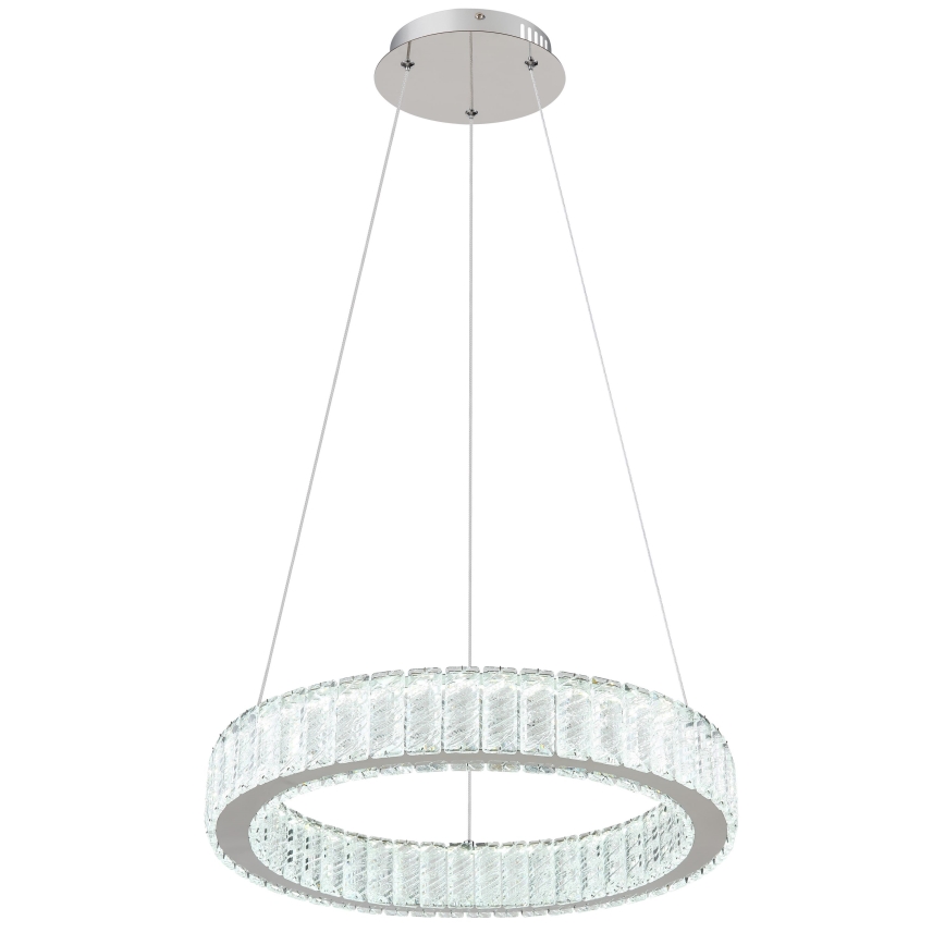 Globo - LED Prigušivi luster na sajli LED/50W/230V 2700-6000K pr. 50 cm + daljinski upravljač