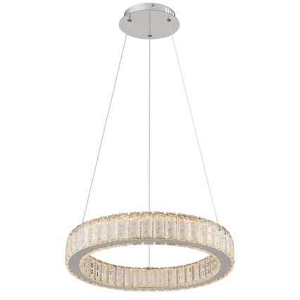 Globo - LED Prigušivi luster na sajli LED/50W/230V 2700-6000K pr. 50 cm + daljinski upravljač