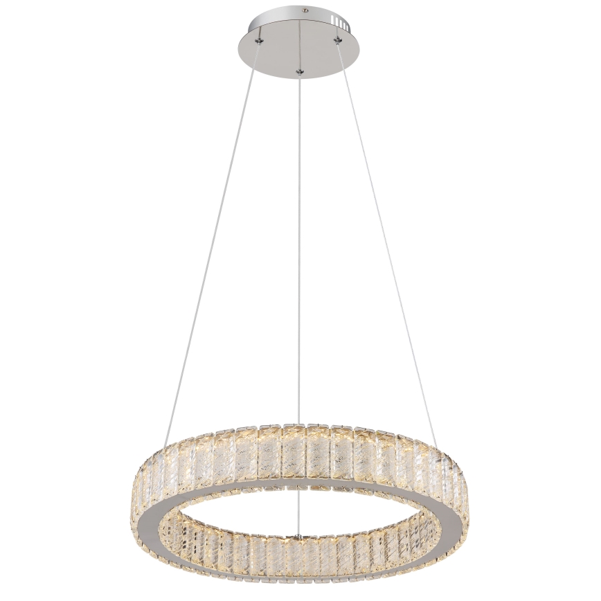 Globo - LED Prigušivi luster na sajli LED/50W/230V 2700-6000K pr. 50 cm + daljinski upravljač