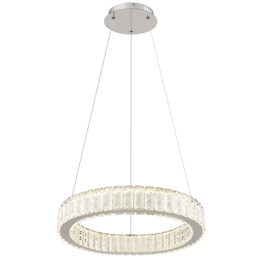 Globo - LED Prigušivi luster na sajli LED/50W/230V 2700-6000K pr. 50 cm + daljinski upravljač