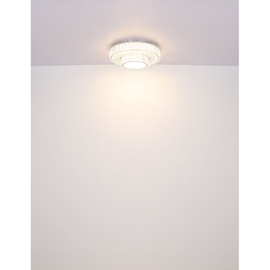 Globo - LED Prigušiva stropna svjetiljka LED/50W/230V 2700-6000K pr. 50 cm + daljinski upravljač