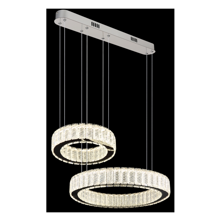 Globo - LED Prigušivi luster na sajli LED/80W/230V 2700-6000K + daljinski upravljač